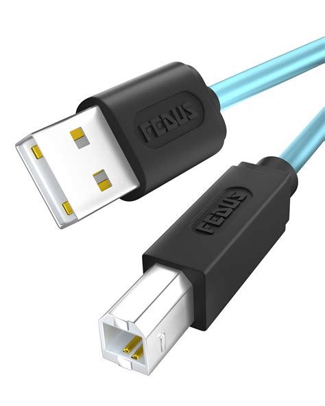 FEDUS 5 M USB Printer Cable, Printer USB Cable Wire, USB A Male To USB ...