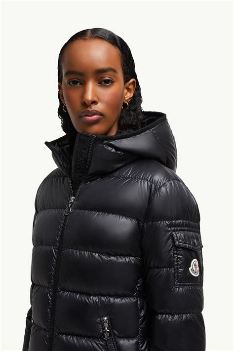 Black Gles Hooded Short Down Jacket - Short Down Jackets for Women ...