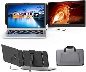 ALLVIA Ofiyaa P1 Portable Monitor 12 Inch Fhd 1080P Ips, Attachable ...