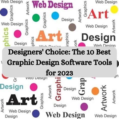 Top 10 Graphic Design Software Tools for 2025