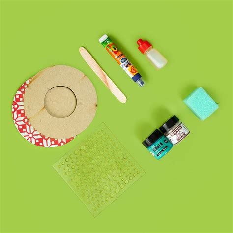 Buy Tealight Holder Painting DIY Kit Online On Zwende