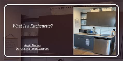 Small Kitchen, Big Ideas: Designing the Perfect Kitchenette – ANGIE HOMES