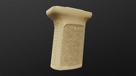 3D model BCM Gunfighter Vertical Grip Mod3 VR / AR / low-poly | CGTrader