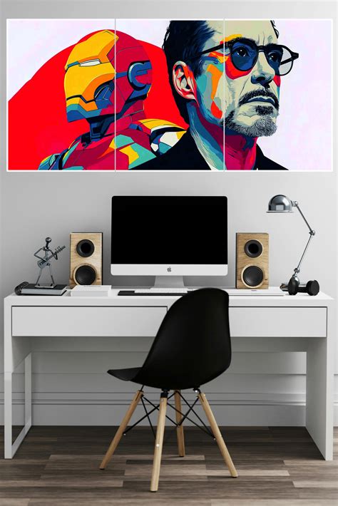 IRON MAN THE TONY STARK | 3 Split Poster – The Poster Valley