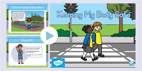 Grade 1 - Keeping My Body Safe Theme Discussion PowerPoint