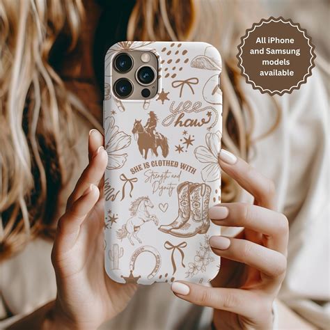 Vintage Western Phone Case Christian Coquette Cowgirl Proverbs 31 Woman ...