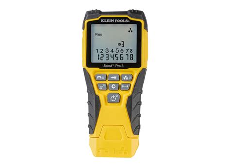 Scout® Pro 3 Voice/Data/Video (VDV) Testers - Klein Tools | Mouser