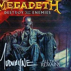 Megadeth at White River Amphitheatre, Auburn WA, Pacific, 12 August ...