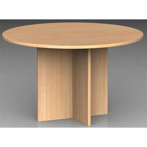 Conference Table - Wooden Round Table Manufacturer from Chennai