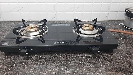 Bajaj Ucx 3 Burner Slim Glass Top Gas Stove|Slim Frame Glass Cooktop|3 ...