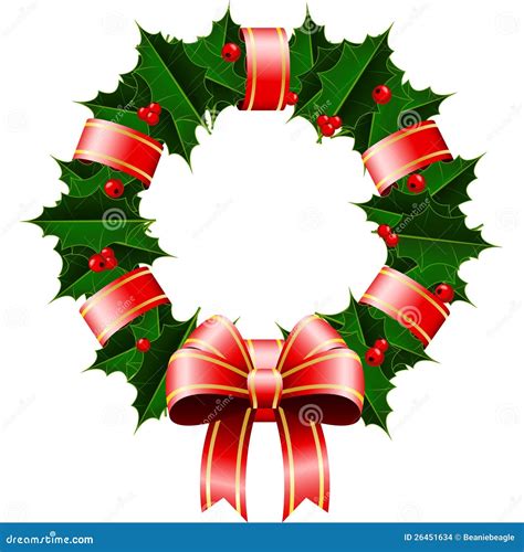 Holiday Wreath Clip Art
