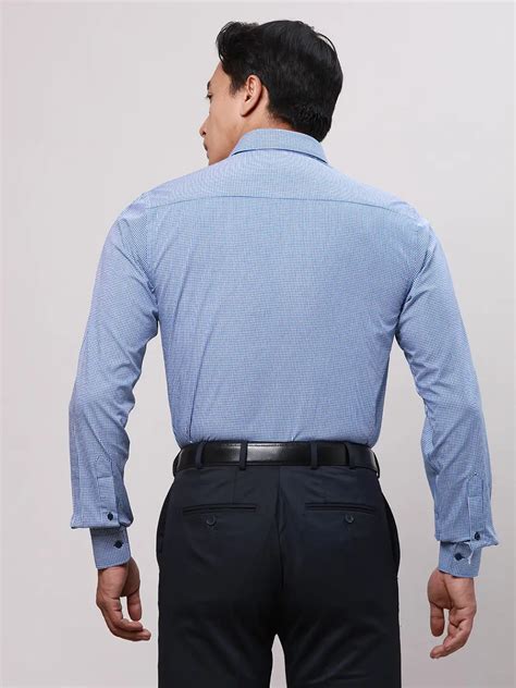 Park Avenue Men Blue Slim Fit Checks Cotton Shirts – MyRaymond