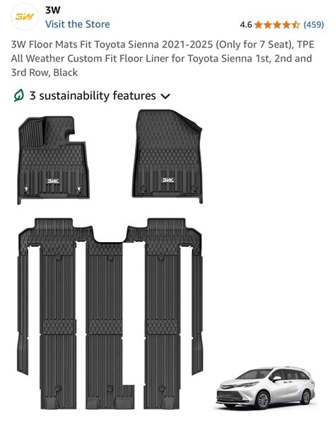 Toyota Sienna Floor Mats for Sale in Glendale, AZ - OfferUp
