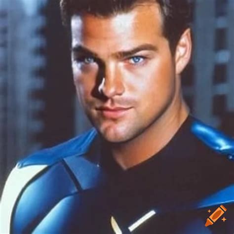 Photo realistic image of chris o'donnell as nightwing