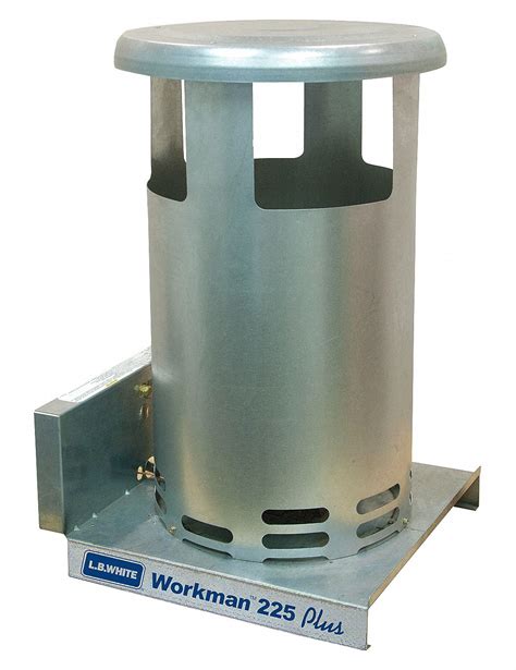 L.B. WHITE Portable Gas Floor Heater: 250,000 BtuH Heating Capacity ...