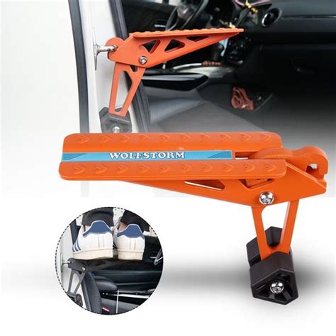 Buy Universal Car Door Step Latch Foldable Roof Rack Foot Pedal Ladder ...