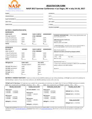 Fillable Online NASP MEMBER # Fax Email Print - pdfFiller