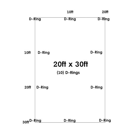 HydraTarp 20 Ft. X 30 Ft. Premium Heavy Duty Waterproof Tarp - 18mil ...