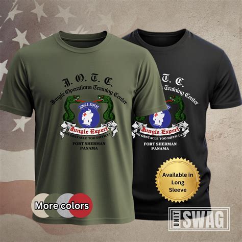 Jungle Operations, T-shirt, Jungle Expert, JOTC, Jungle School, Fort ...