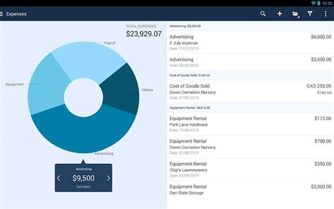 Image result for QuickBooks Mobile-App Layout