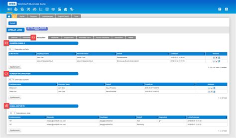 Worldsoft Business Suite Dokumentation