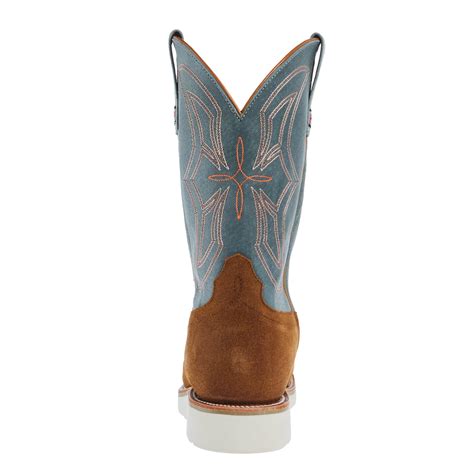 Horse Power Boots Mens Swedge Sawdust Roughout Vamp Grey Sinsation Top