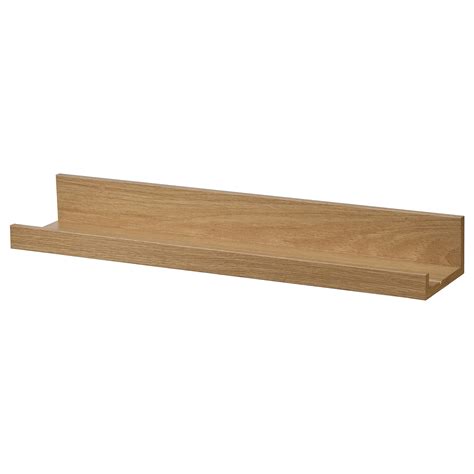 MOSSLANDA picture ledge, oak effect, 55 cm (21 ¾") - IKEA