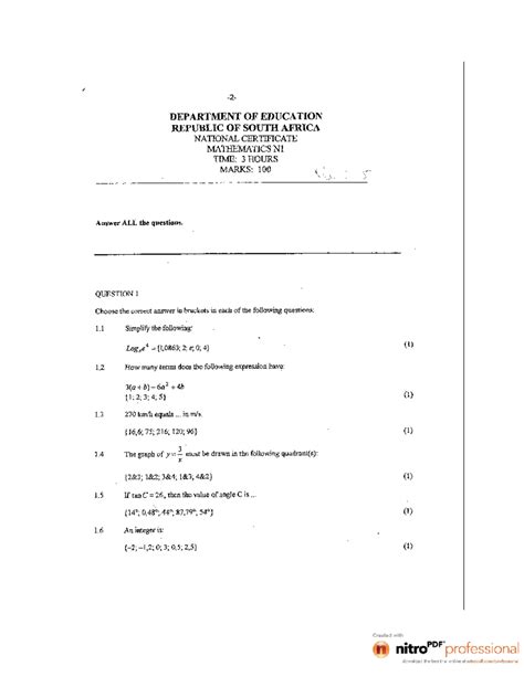 Image result for N1 Mathematics Video Lessons