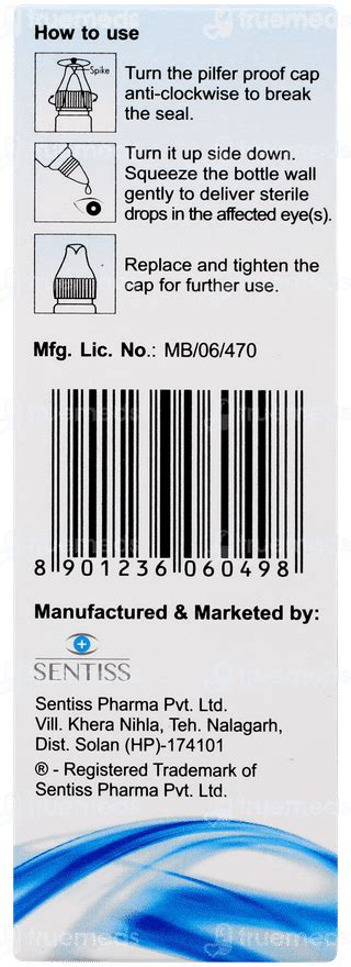 Ontears Eye Drops: Uses, Side Effects, Price & Substitutes