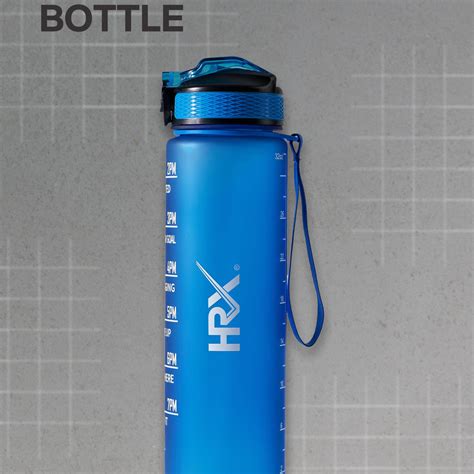 HRX Motivational Water Bottle | 1 Litre Sipper Bottle For Adults, Kids ...
