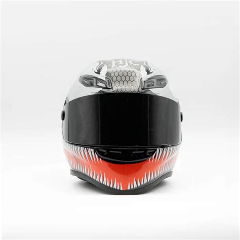 HJC Limited Edition "White Venom Villain" | Miniature helmet – SPARIFY