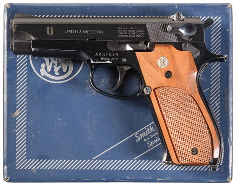 Swiss Police Smith & Wesson Model 39-2 Pistol with Box | Rock Island ...