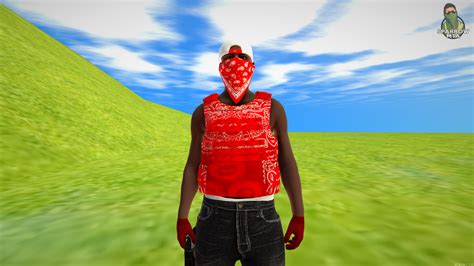 MTA:SA FiveM Bloods Skin Script
