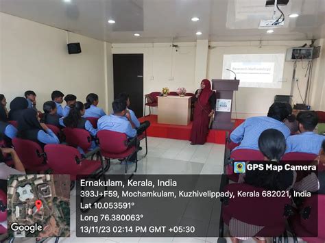BA Workshop on Research Methodology on 13-11-2023 - KMEA College of ...