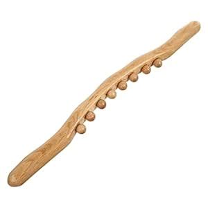 DOITOOL Wooden Trigger Point Massager Stick: Manual Wood Massage Stick ...