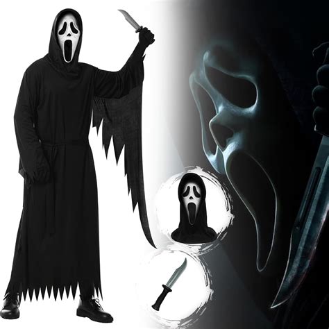 Ghostface Costume Kid