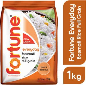FORTUNE Everyday Basmati Rice (Long Grain) Price in India - Buy FORTUNE ...