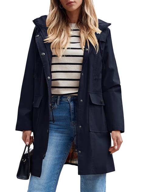 Snapklik.com : SaphiRose Womens Waterproof Rain Jacket Lightweight ...