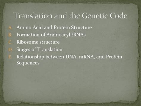 Image result for Translation Genetic Code