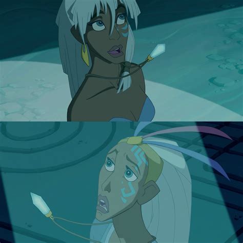 Kida & her mother Queen of Atlantis from Disney's Atlantis | Atlantis ...