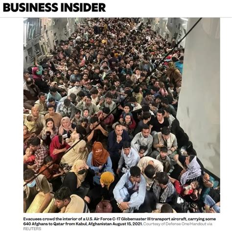 Fact Check: Viral Photo Shows US Evacuation Flight Out Of Kabul In 2021 ...