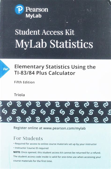 Elementary Statistics Textbook Access Code 的图像结果