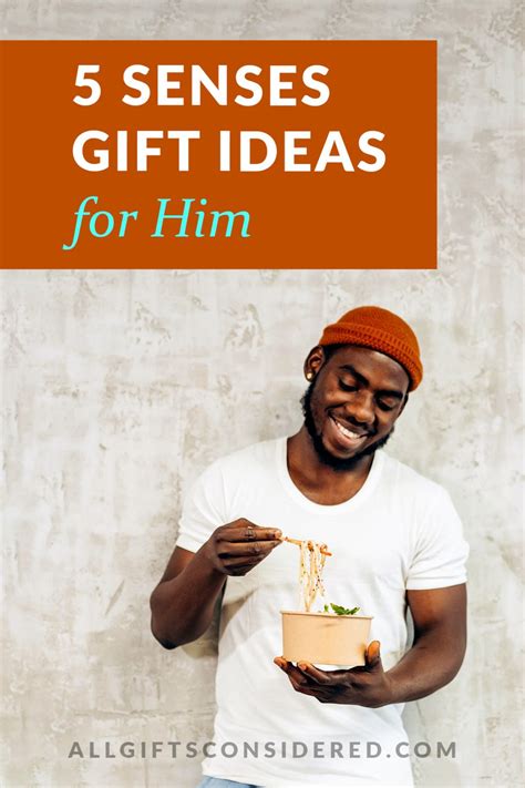 5 Senses Gift Ideas for Him: 40 Gifts He'll LOVE » All Gifts Considered