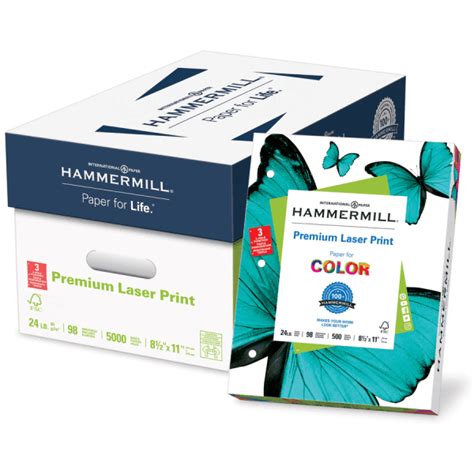Buy Hammermill® Laser Paper, 3-Hole Punched, Letter Size (8 1/2 x 11 ...