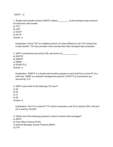 Computer Network (22) - “SMTP – 2”. Simple mail transfer protocol (SMTP ...