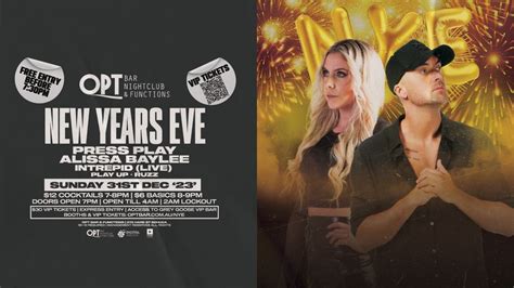NYE 2023/24 @ OPT Echuca, OPT Echuca, 31 December to 1 January | AllEvents
