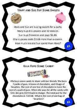 Multi-Step Decimal Word Problems 的图像结果