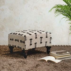 nestroots Solid Wood Standard Ottoman Price in India - Buy nestroots ...