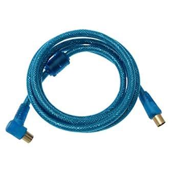 3NH® 1. 5m Male to Male TV Coaxial RF Fly Lead Aerial Cable : Amazon.in ...