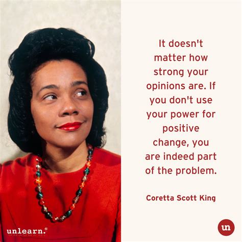 Coretta Scott King Quotes